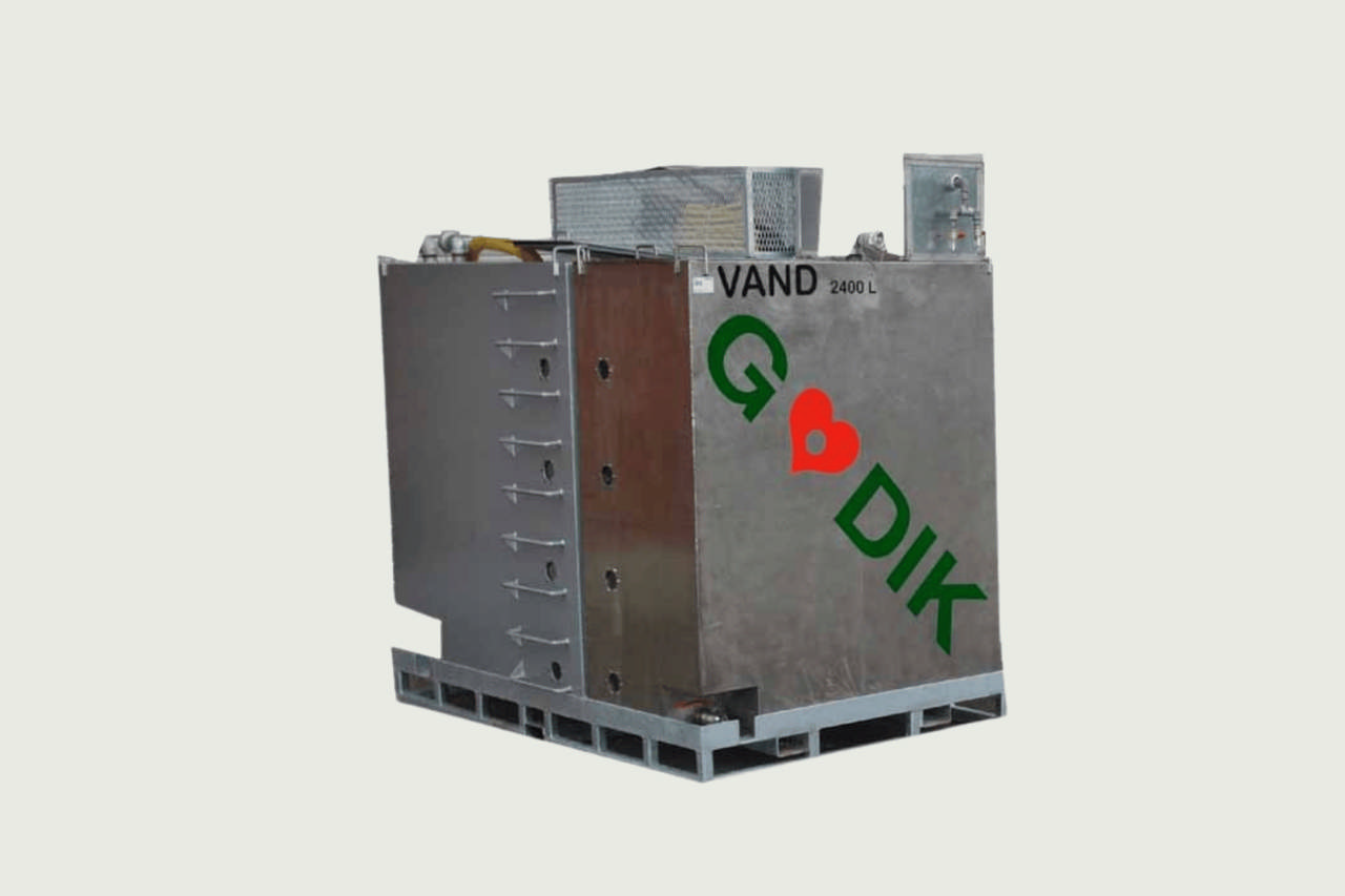 Combitank til vand og spildevand