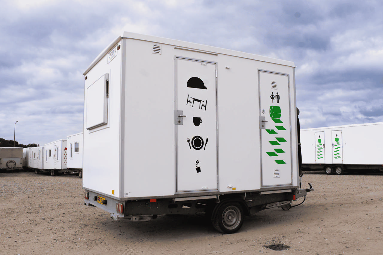 6 personers kontor- & spisevogn (ReSell)