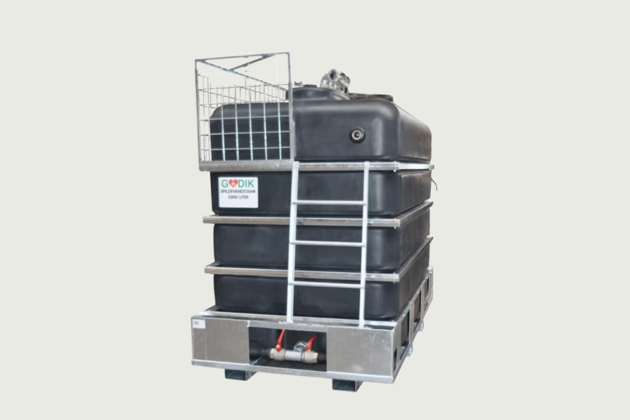 Spildevandstank 5.000 liter