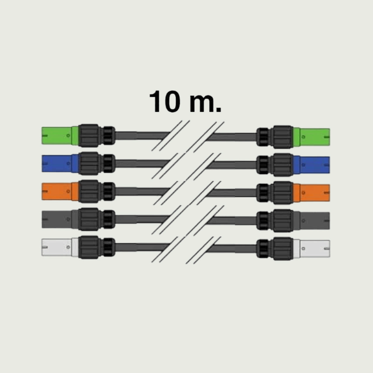 PowerLock  han/hun 10 meter