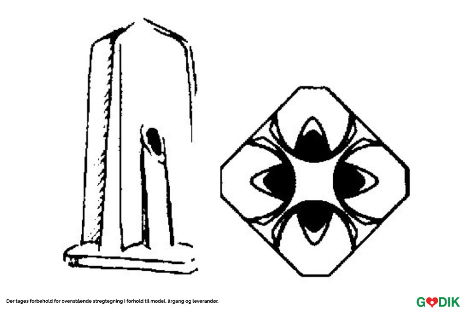 Urinal for 4 personer - Urinaler