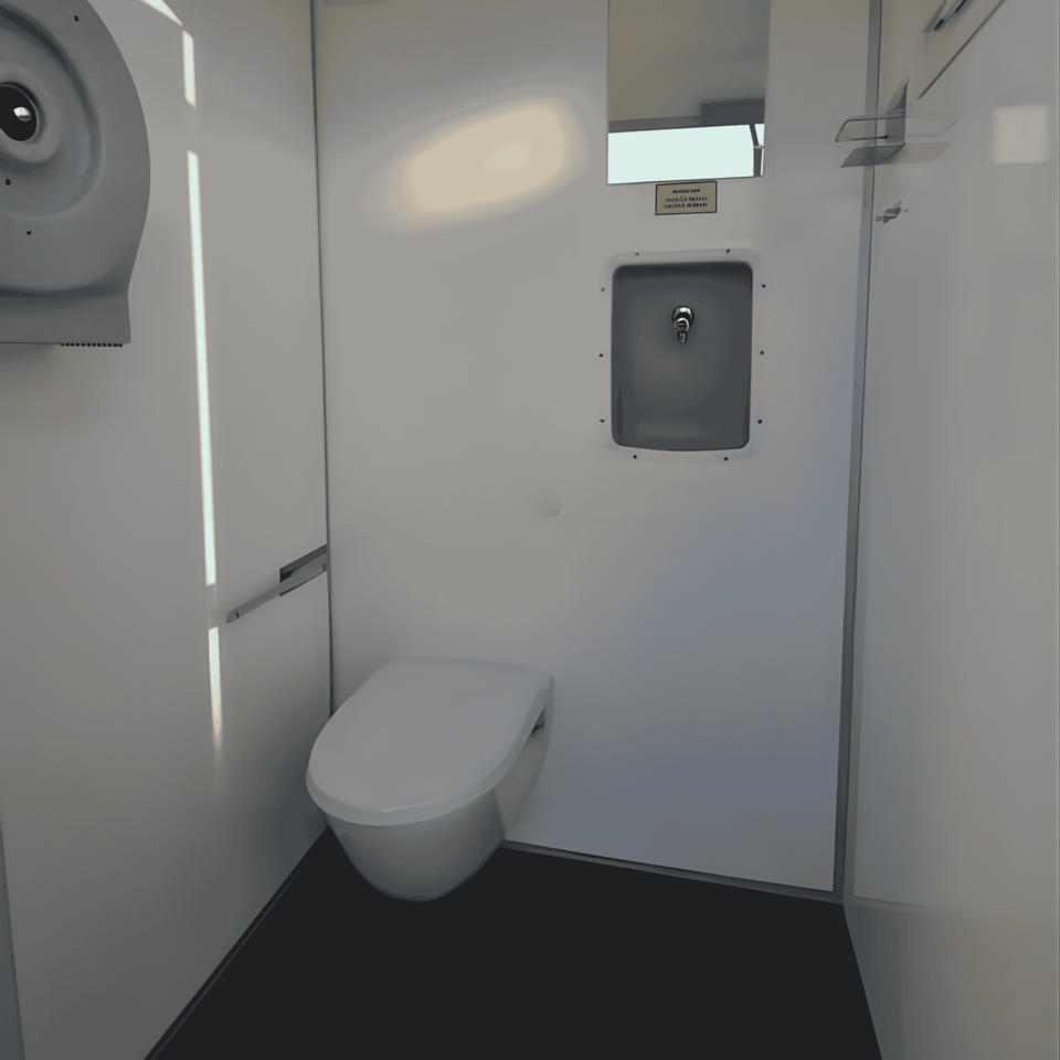 Vacuum toiletvogn med 2 toiletter - Vacuumtoiletter