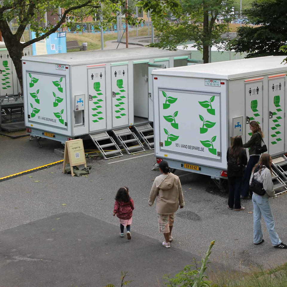 Vacuum toiletvogn med 10 toiletter - Vacuumtoiletter