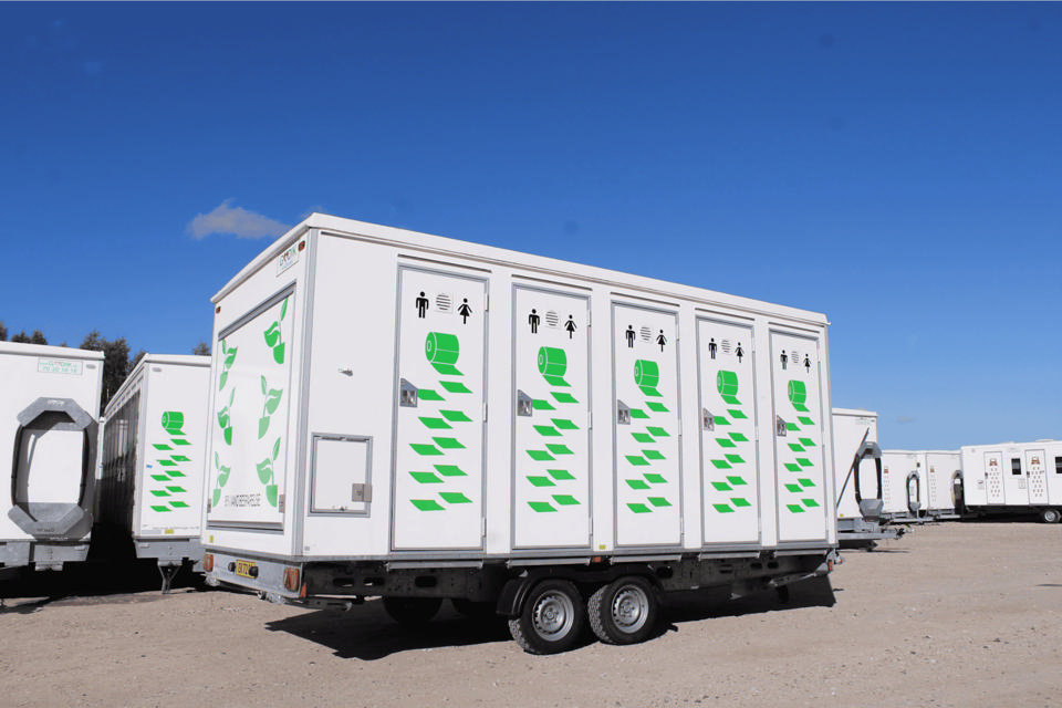 Vacuum toiletvogn med 10 toiletter - Vacuumtoiletter