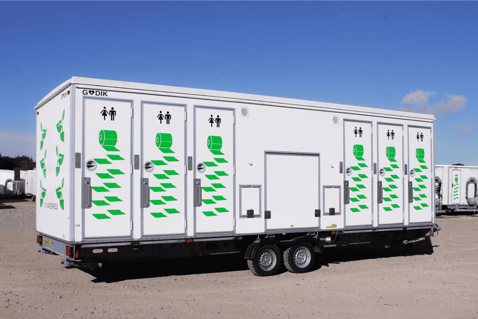 Vacuum toiletvogn med 12 toiletter - Vacuumtoiletter