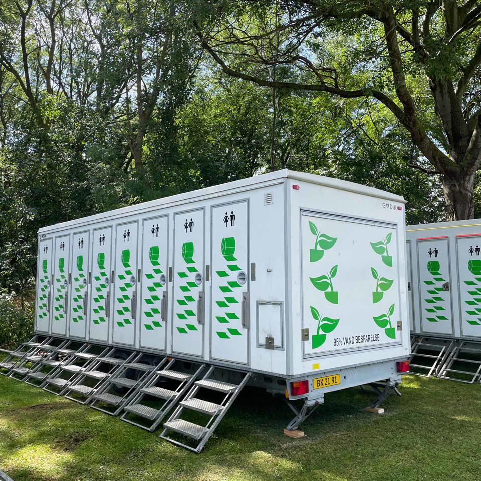 Vacuum toiletvogn med 16 toiletter - Vacuumtoiletter