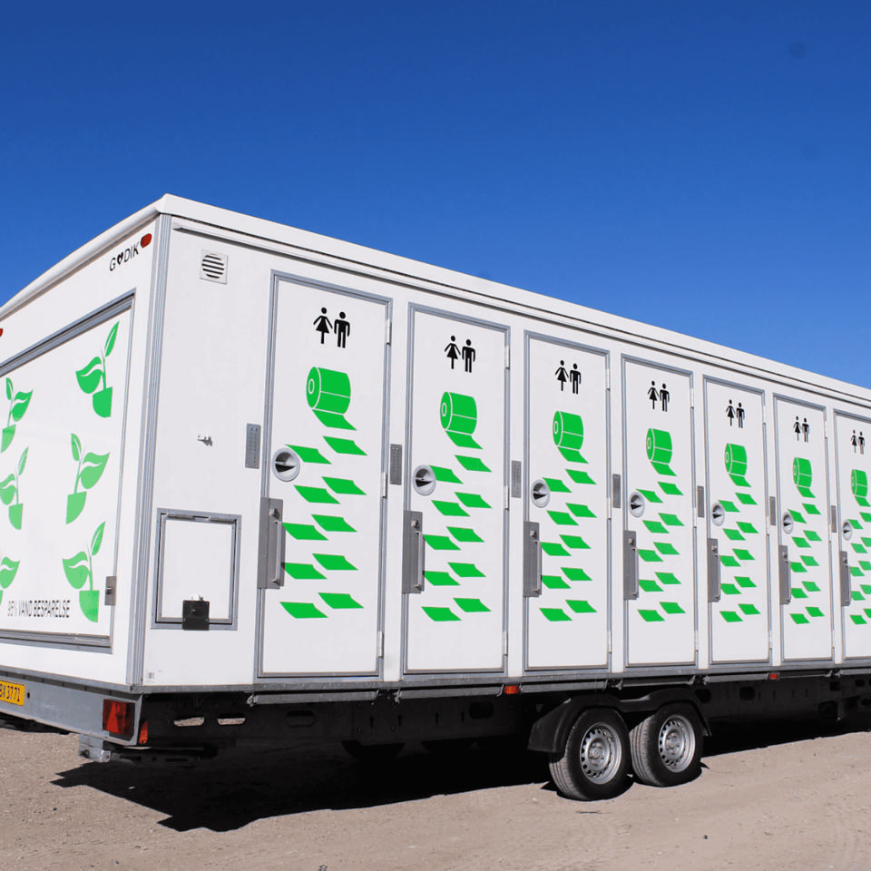 Vacuum toiletvogn med 16 toiletter - Vacuumtoiletter