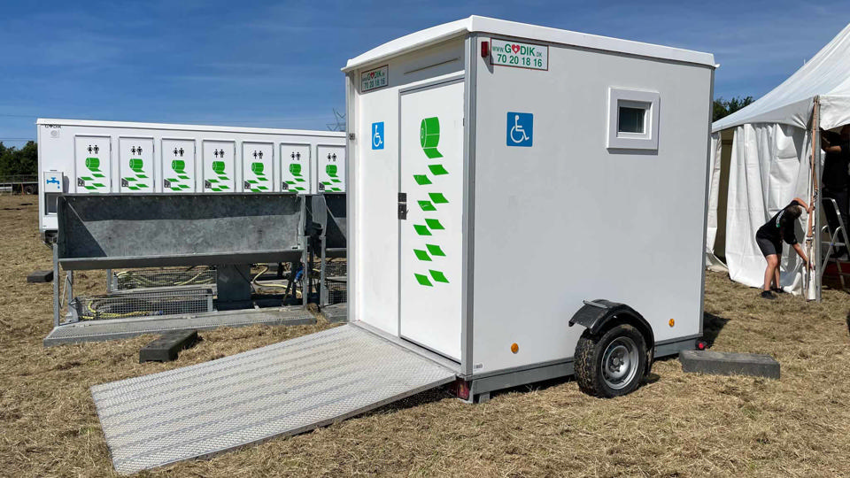 Handicap toiletvogn / puslevogn - Pusle- og Handicaptoiletter