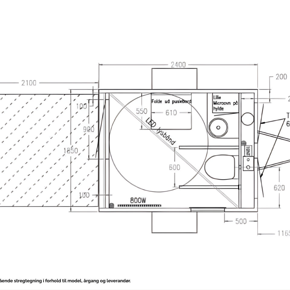 Handicap toiletvogn / puslevogn - Pusle- og Handicaptoiletter