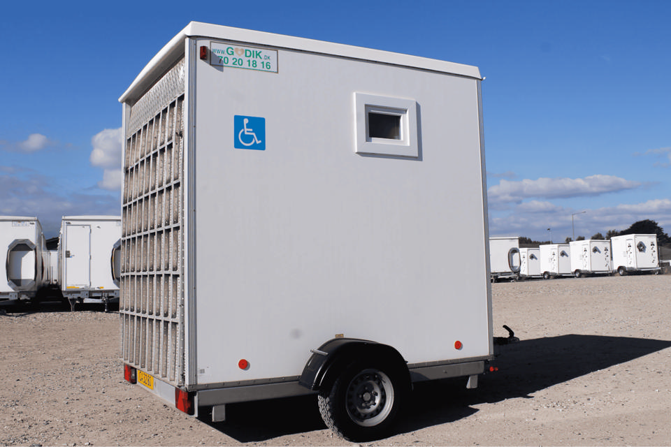 Handicap toiletvogn / puslevogn - Pusle- og Handicaptoiletter