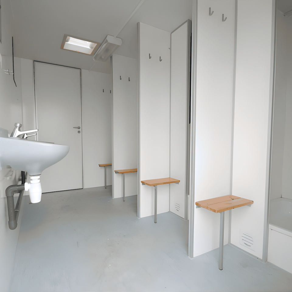 Badevogn til 8 personer m. oliefyr - Badvogne- og moduler