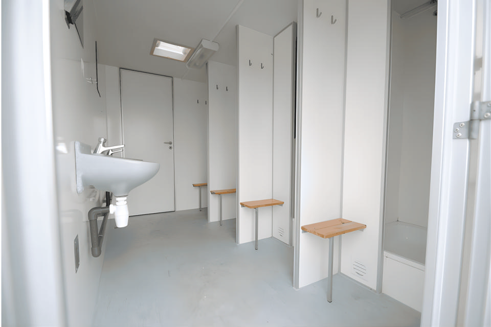 Badevogn til 8 personer m. oliefyr - Badvogne- og moduler