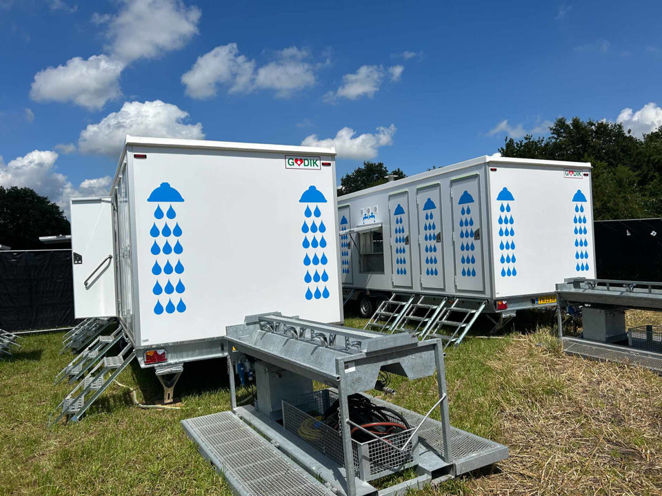 Badevogn til 12 personer m. oliefyr - Badvogne- og moduler