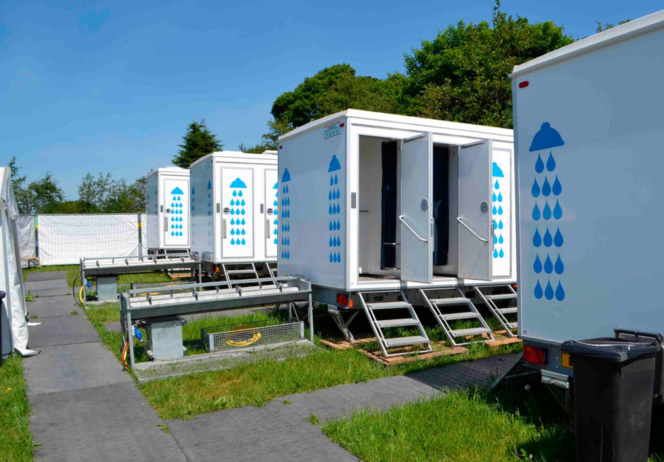 Badevogn til 12 personer m. oliefyr - Badvogne- og moduler