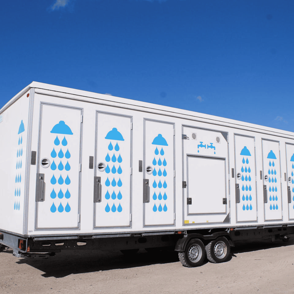 Badevogn til 12 personer m. oliefyr - Badvogne- og moduler