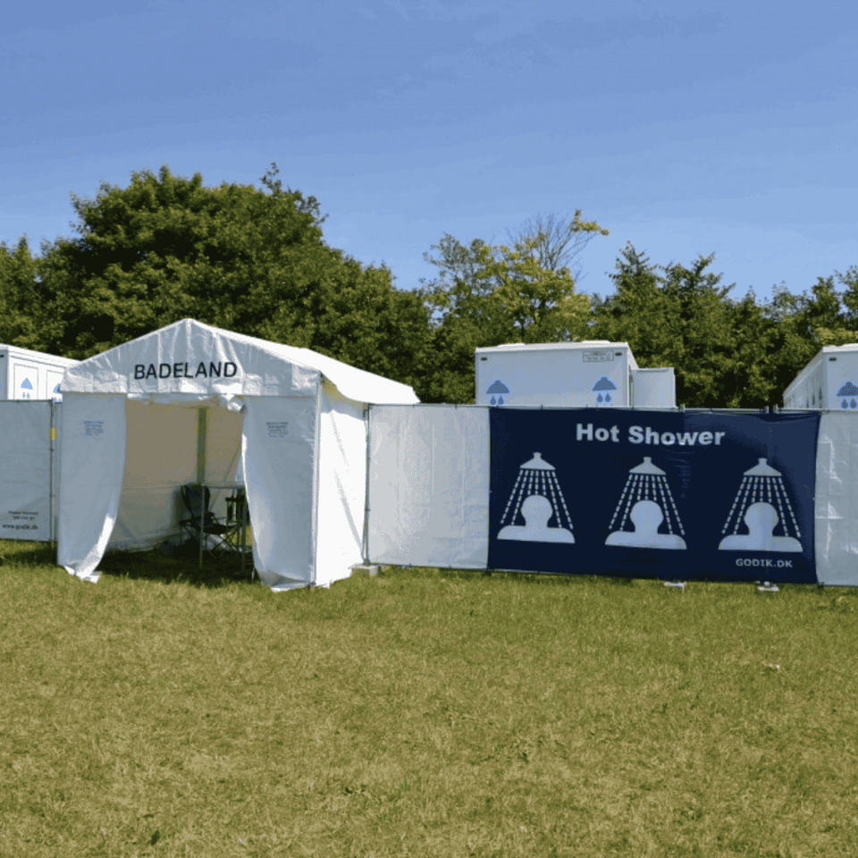 Badeland med 3 stk. badevogne - Badeland