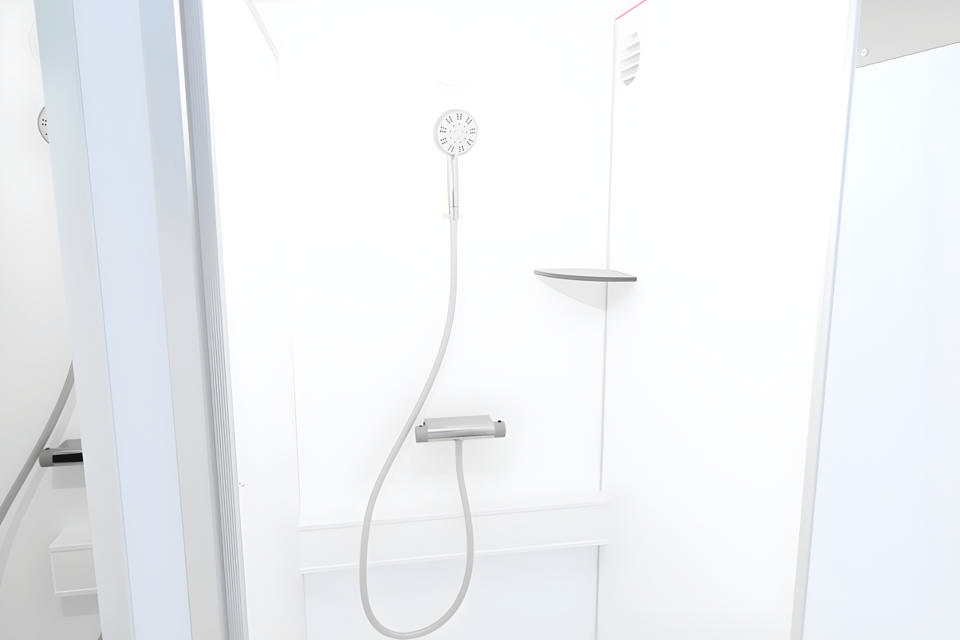 Bademodul med 3 bad - Badvogne- og moduler