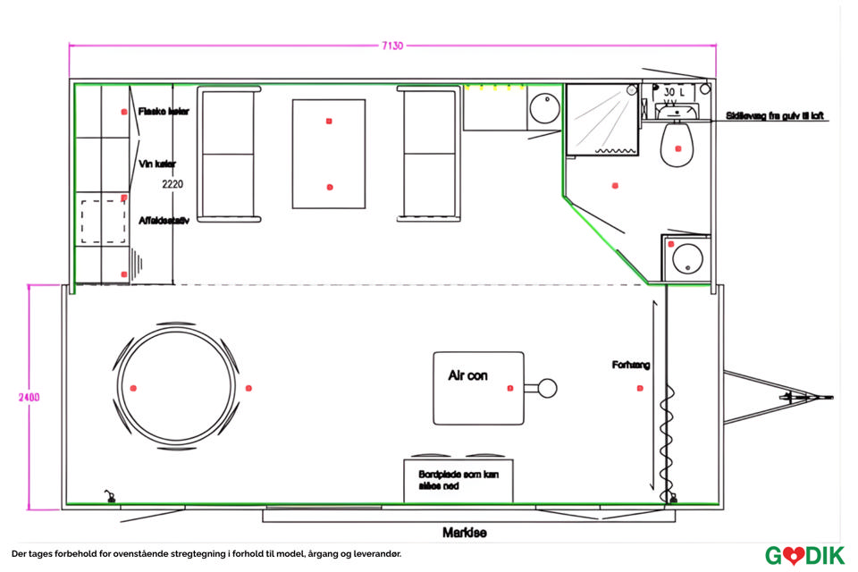 Band, kunstner- og udstillingsvogn - Hotel- og kunstnervogne