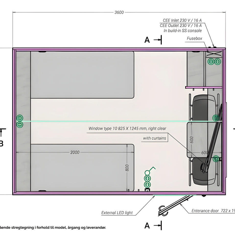 HotelBox - Hotel- og kunstnervogne