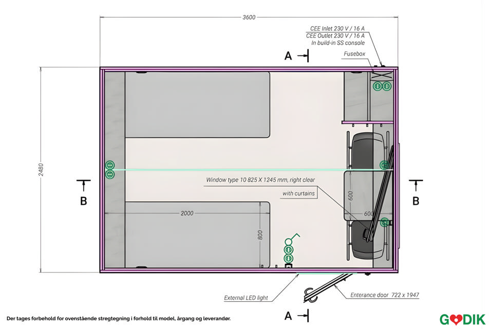 HotelBox - Hotel- og kunstnervogne