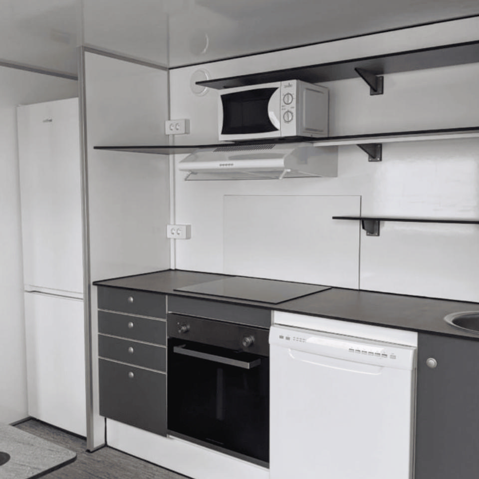 Beboelsesvogn til 4 personer, 9 meter - Beboelsesvogne- og moduler