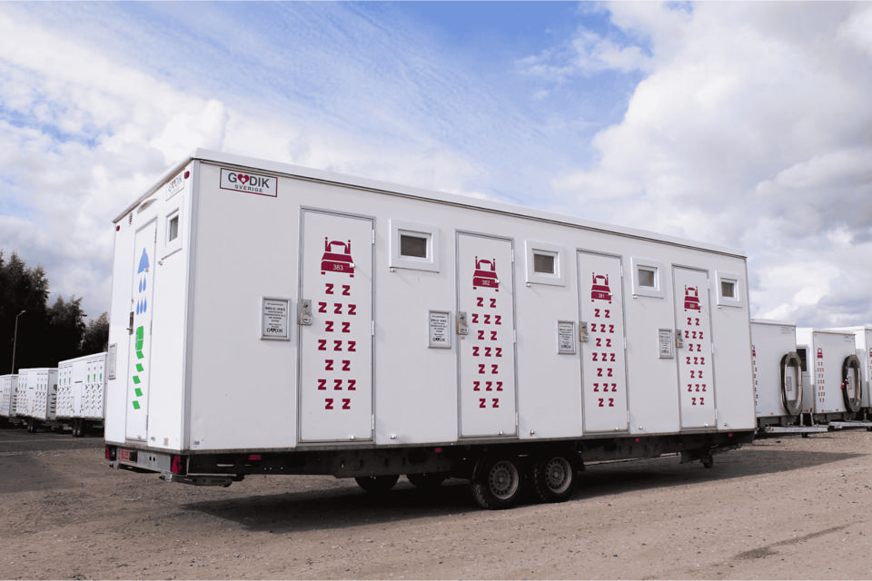 Beboelsesvogn til 8 personer - Beboelsesvogne- og moduler