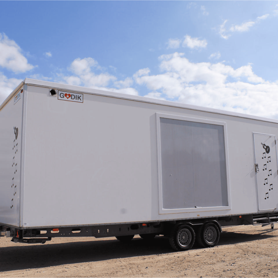 Side-by-Side vogn - Hotel- og kunstnervogne