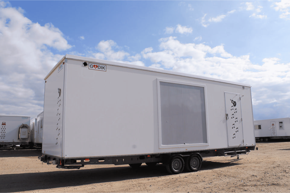 Side-by-Side vogn - Hotel- og kunstnervogne