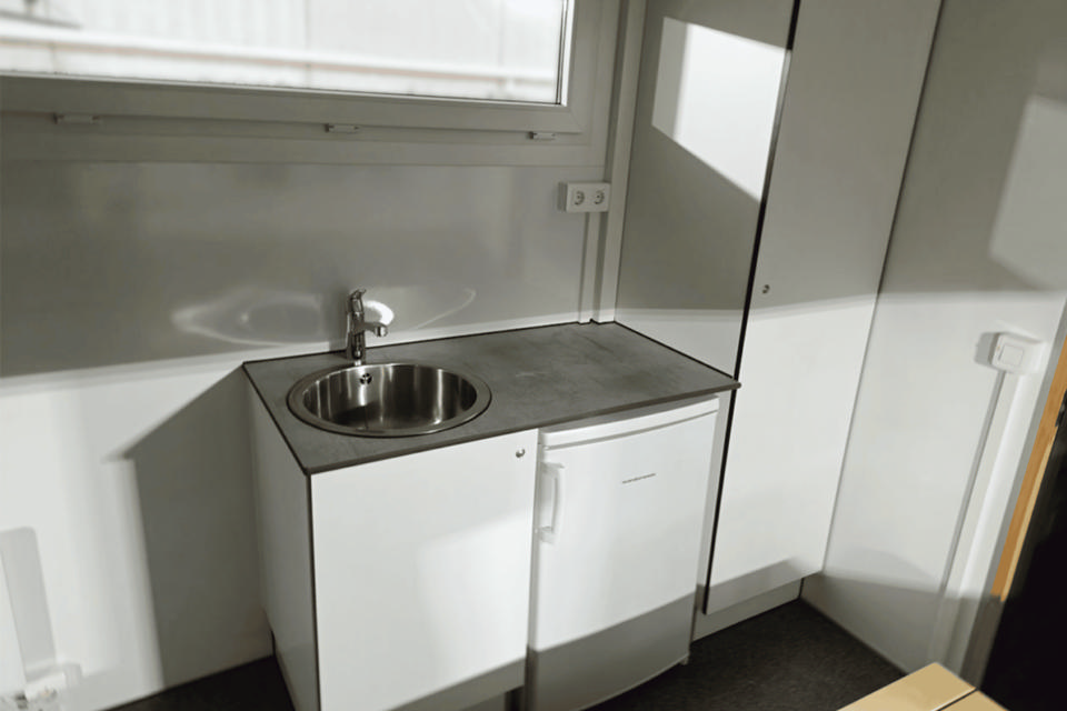 Saunavogn 9 meter - Diverse udstyr