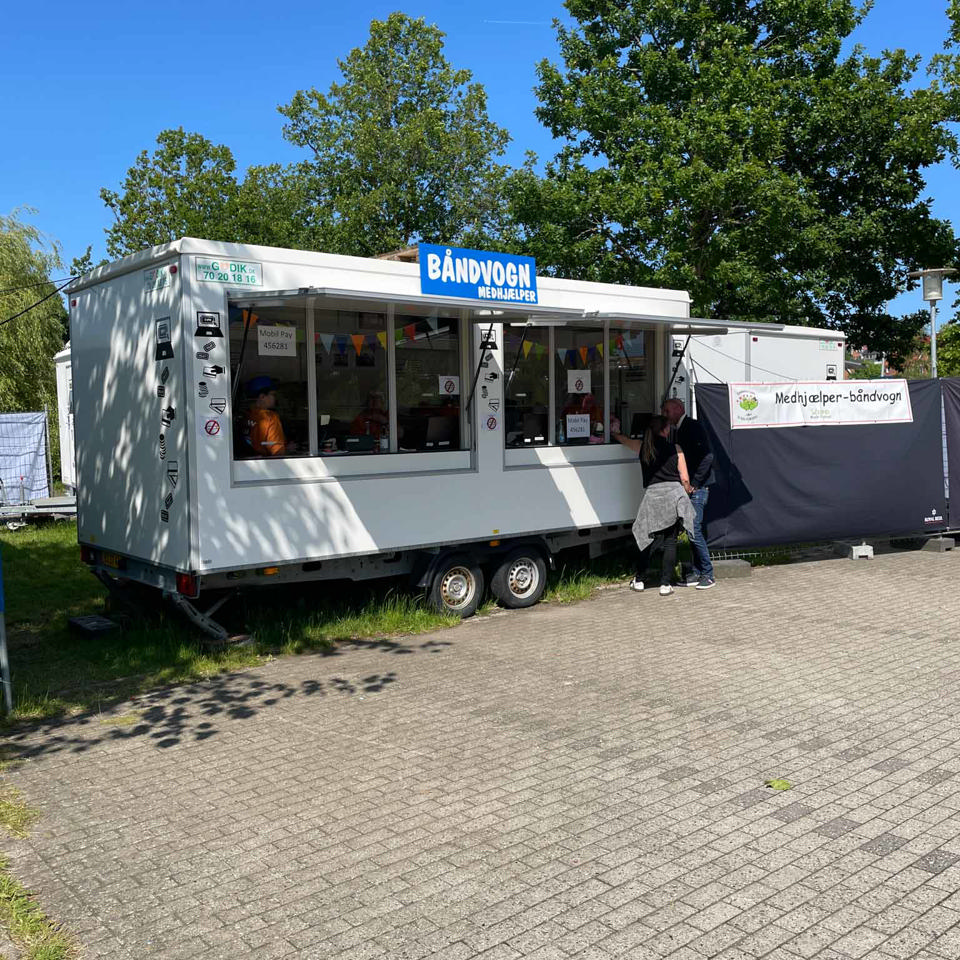 Stor billetvogn - Billet- og informationsvogne