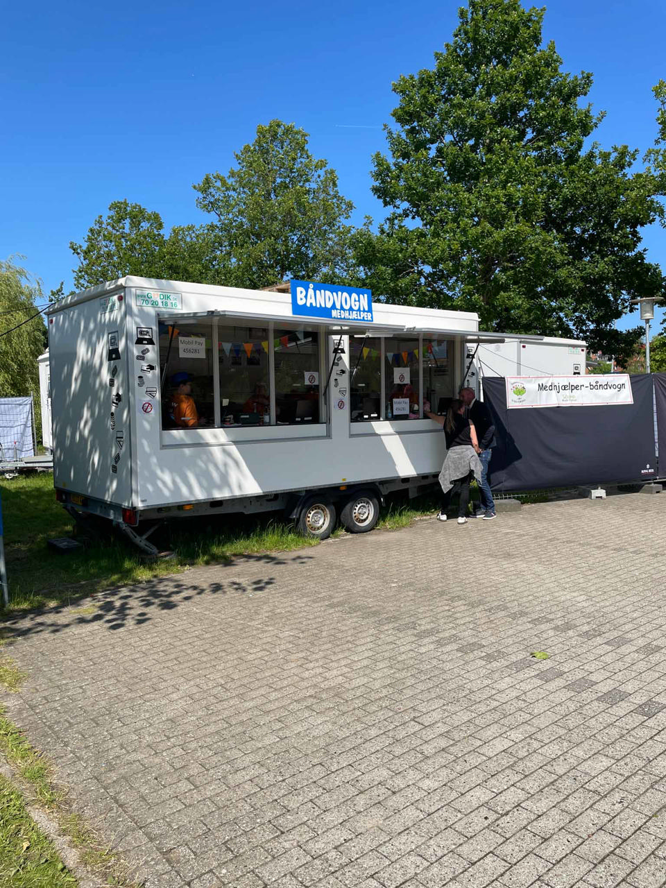 Stor billetvogn - Billet- og informationsvogne