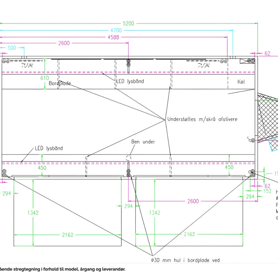 Stor billetvogn - Billet- og informationsvogne