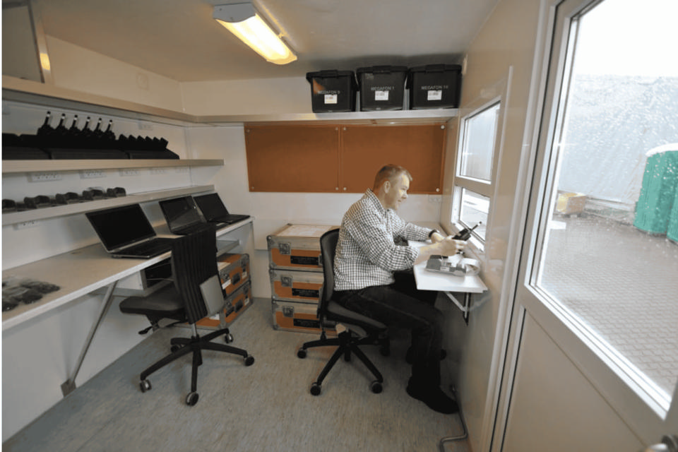 Produktionsvogn - Produktions- og securityvogne