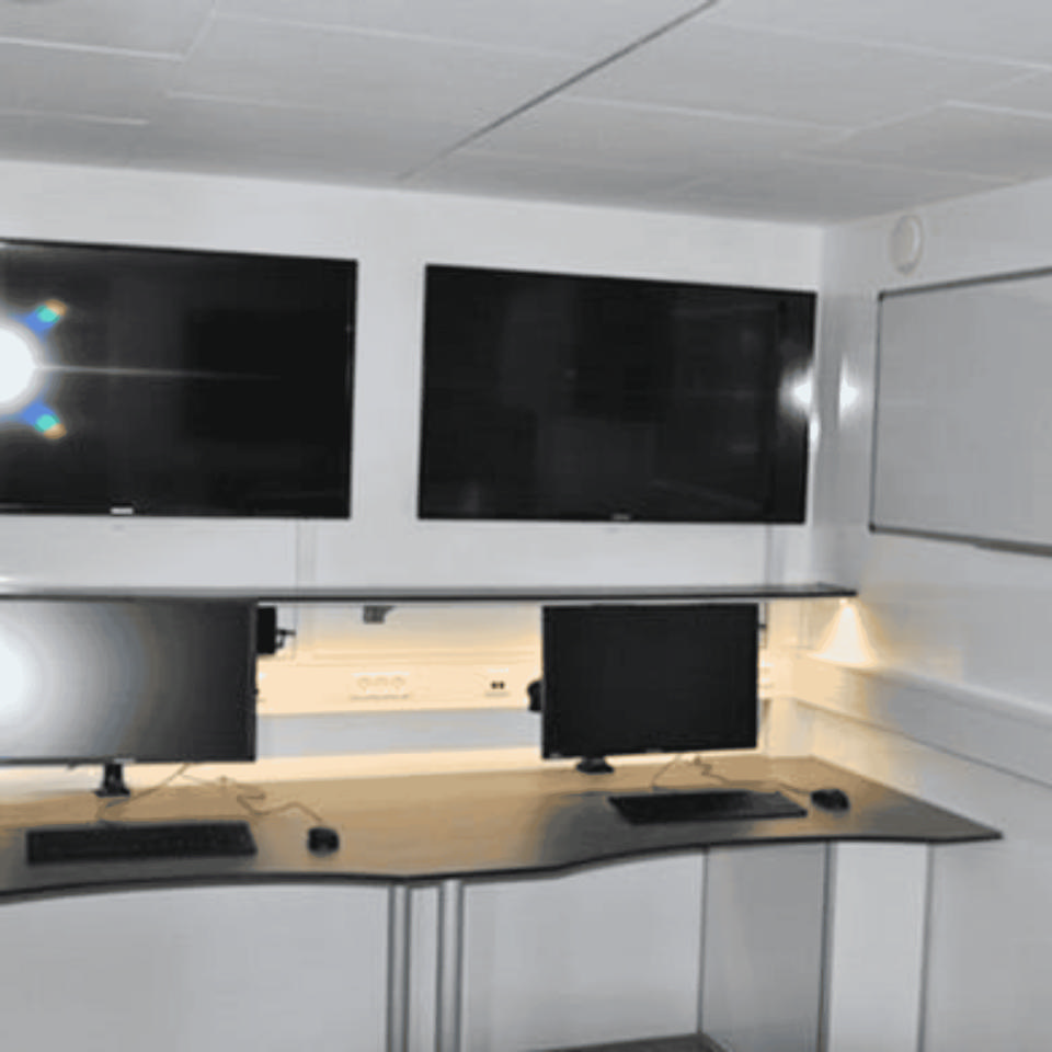 Beredskabskontor - Produktions- og securityvogne