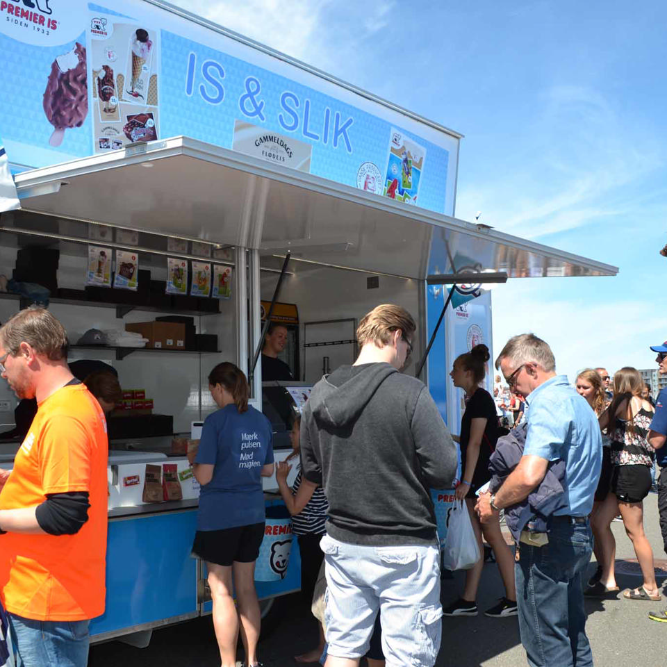 Salgsvogn - Salgs- og merchandiseboder