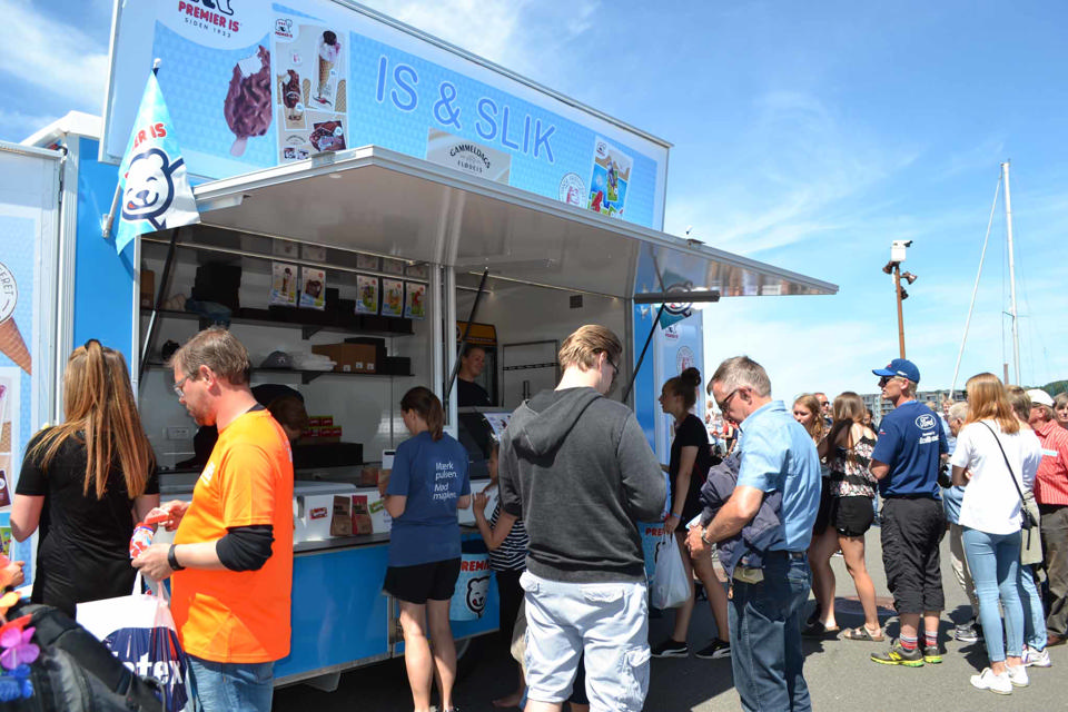 Salgsvogn - Salgs- og merchandiseboder