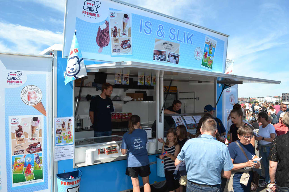 Salgsvogn - Salgs- og merchandiseboder