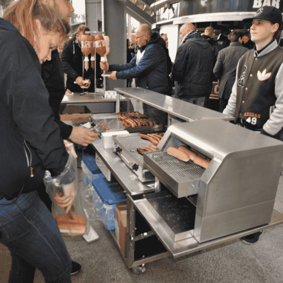 Pølse salgsbod - Salgs- og merchandiseboder