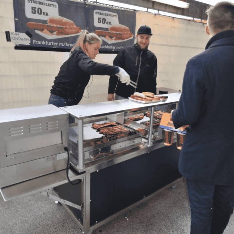 Pølse salgsbod - Salgs- og merchandiseboder
