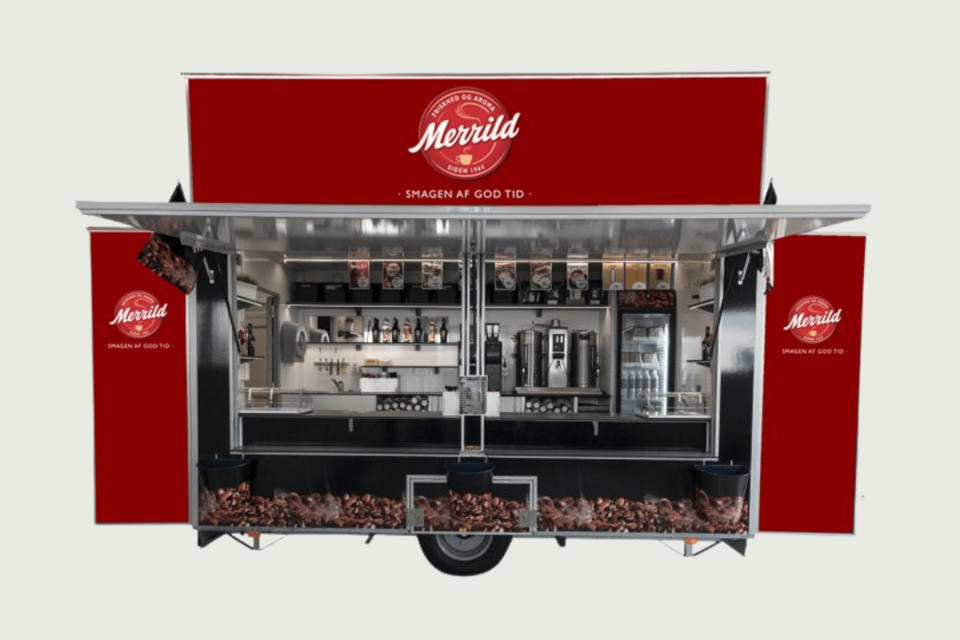 Kaffevogn - Salgs- og merchandiseboder