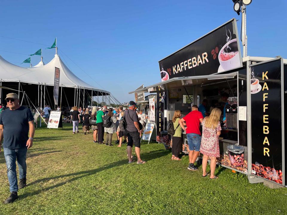 Kaffevogn - Salgs- og merchandiseboder