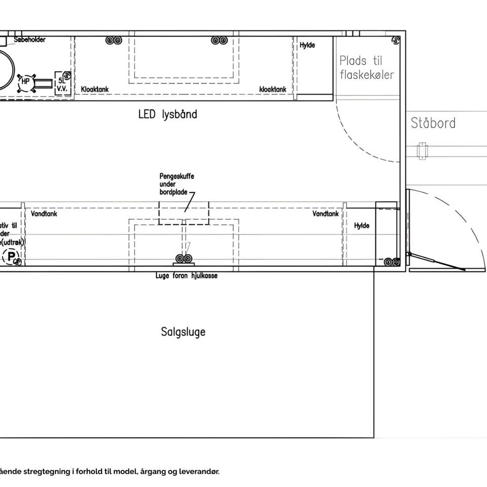 Kaffevogn - Salgs- og merchandiseboder
