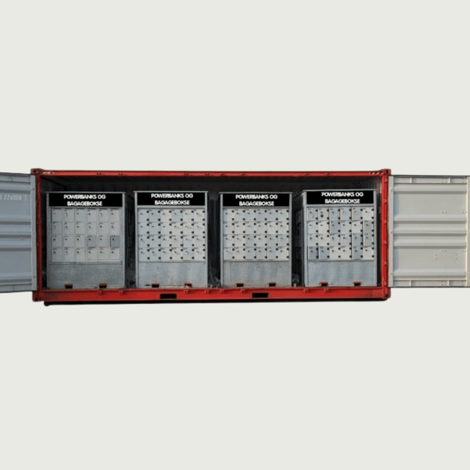 4 stk. bagageboks moduler - Bagagebokse og opladning