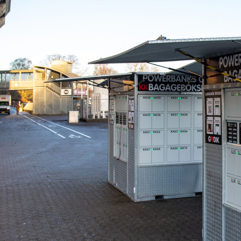 4 stk. bagageboks moduler - Bagagebokse og opladning