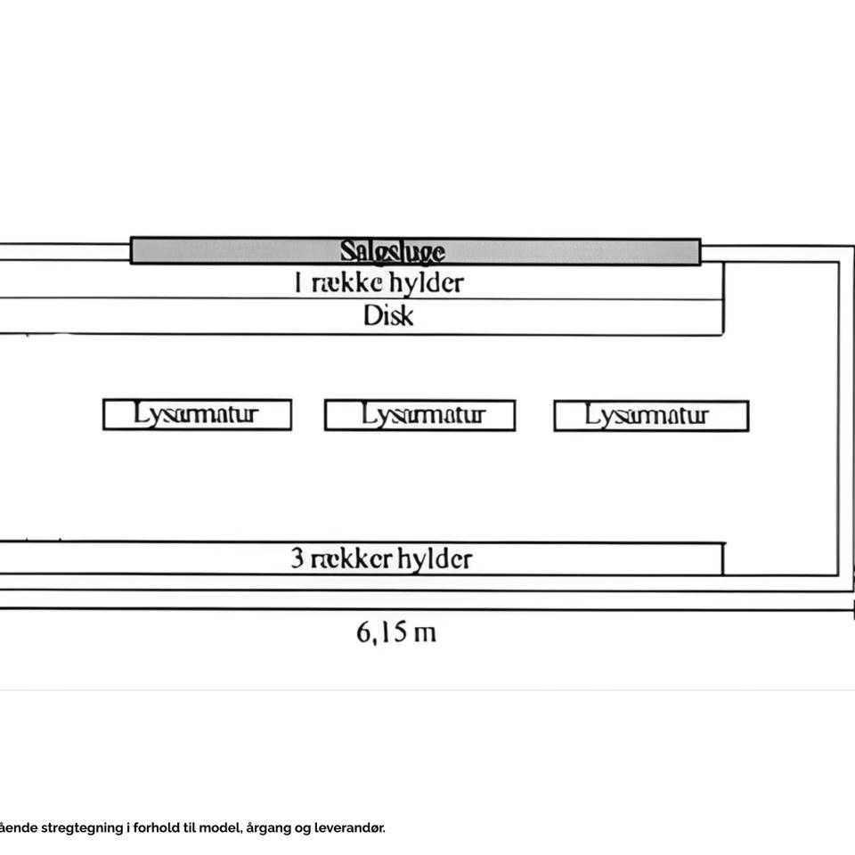 Salgscontainer - Salgs- og merchandiseboder