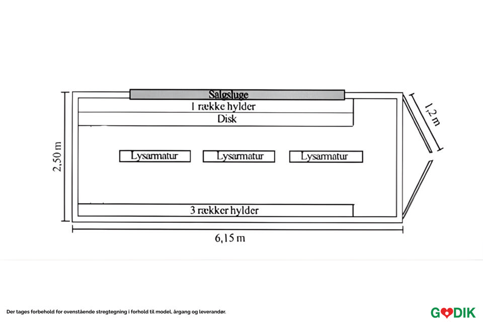 Salgscontainer - Salgs- og merchandiseboder