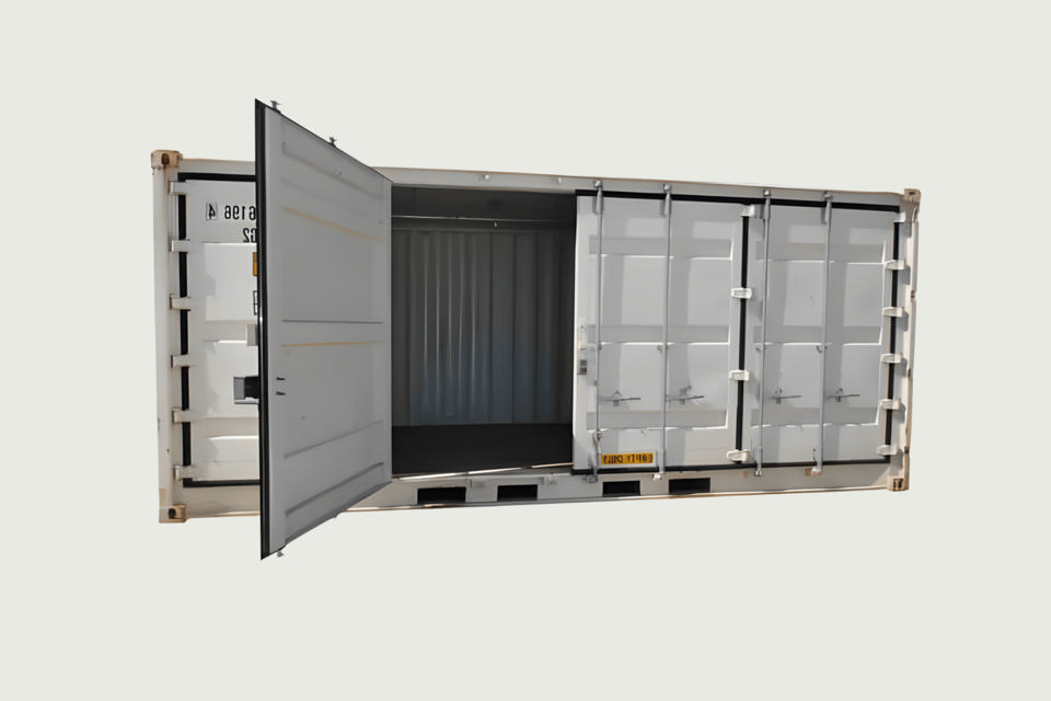 Salgs- & lagercontainer - Salgs- og merchandiseboder