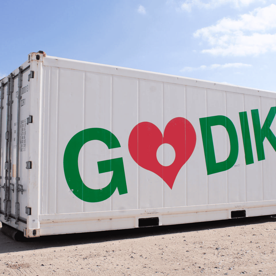 Køle/frysecontainer 20