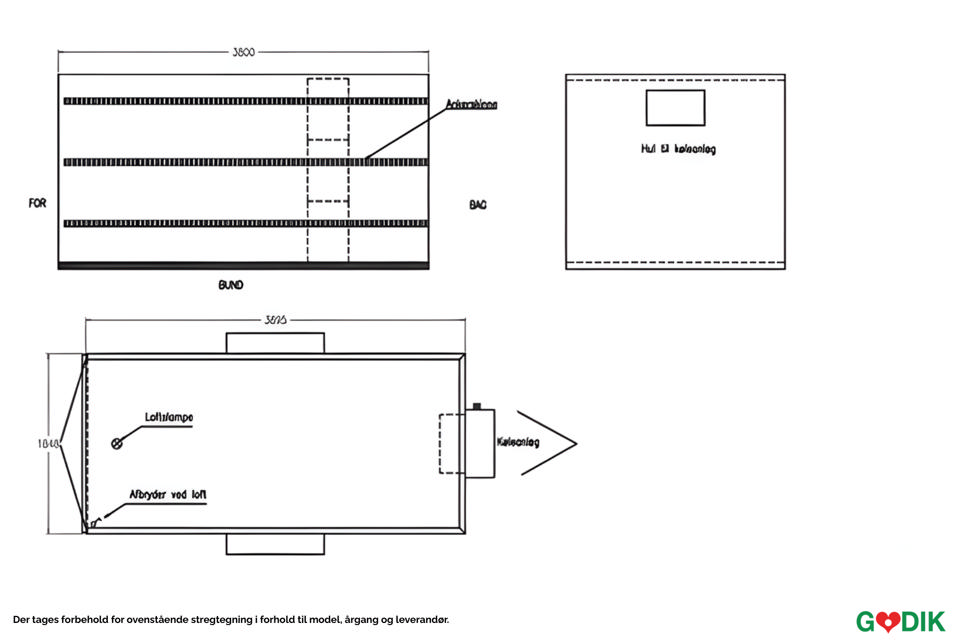 Køle/frysetrailer - Køl & frys