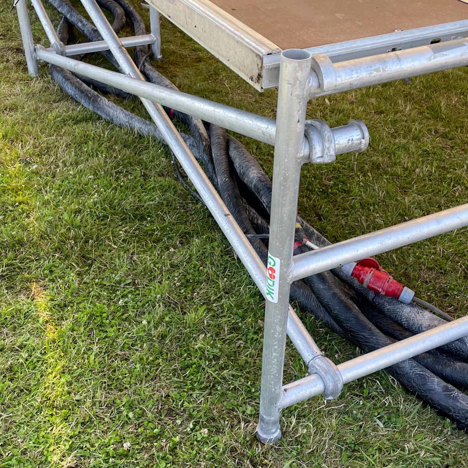 Palle med 10 stilladsbag bar - Salgs- og merchandiseboder